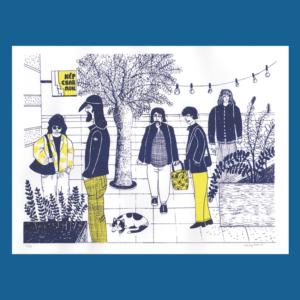 2. Kép Csarnok, bleu/jaune